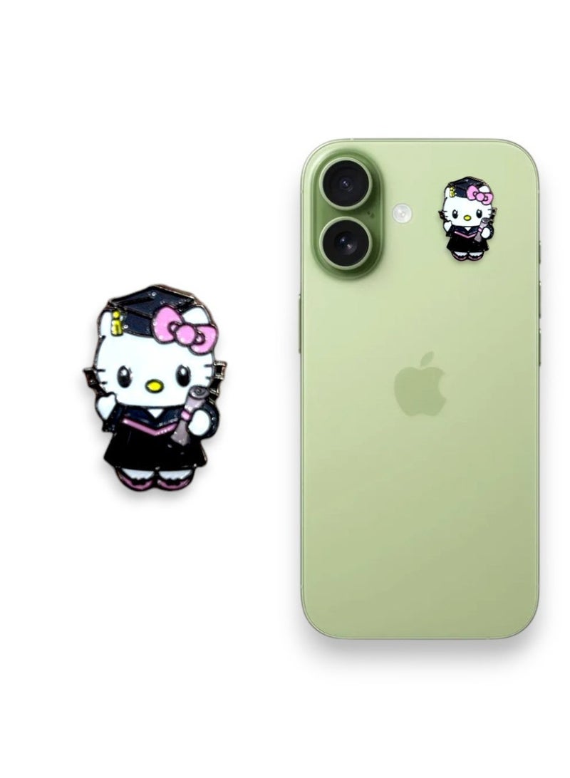 Hello Kitty Sticker - Small Size Phone Sticker - Image 2